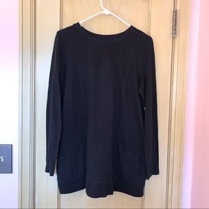 J Jill Top Cotton Modal Lightweight Pullover Tunic Top Size Medium